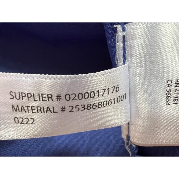 Lauren Ralph Lauren Blue Corded Lace Overlay Long Gown Dress Women's Size 10 - Picture 5 of 13